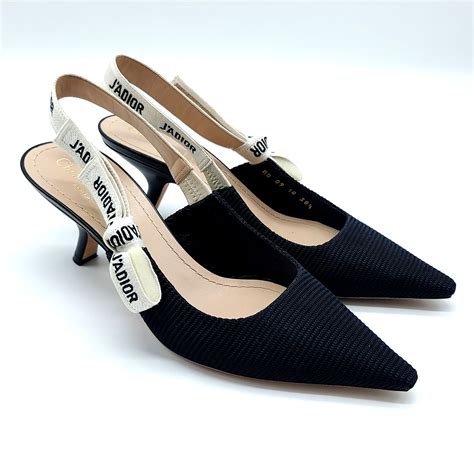 décolleté slingback dior|Dior J`a Slingback Pumps Shoes In Black .